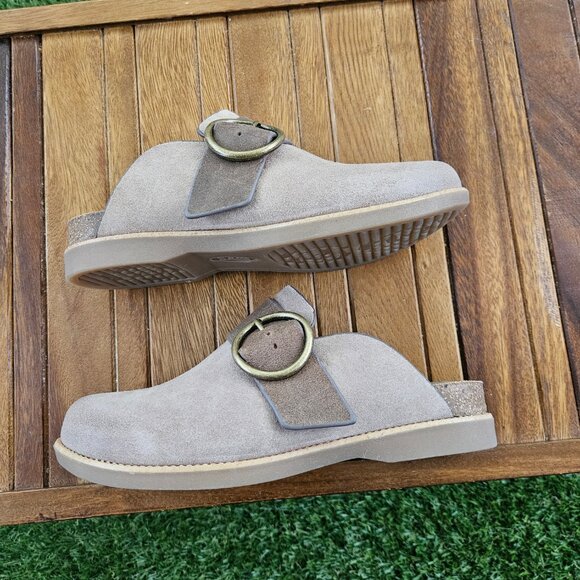 Sofft suede/leather mule - Tan - Picture 4 of 6